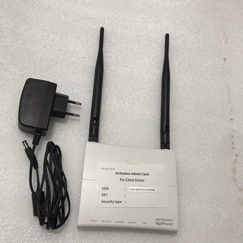 [anten 5dBi] Phát wifi kiêm repeated wifi Buffalo WCR-HP-300