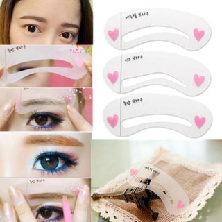 Bộ 3 khuôn kẻ chân mày mini
