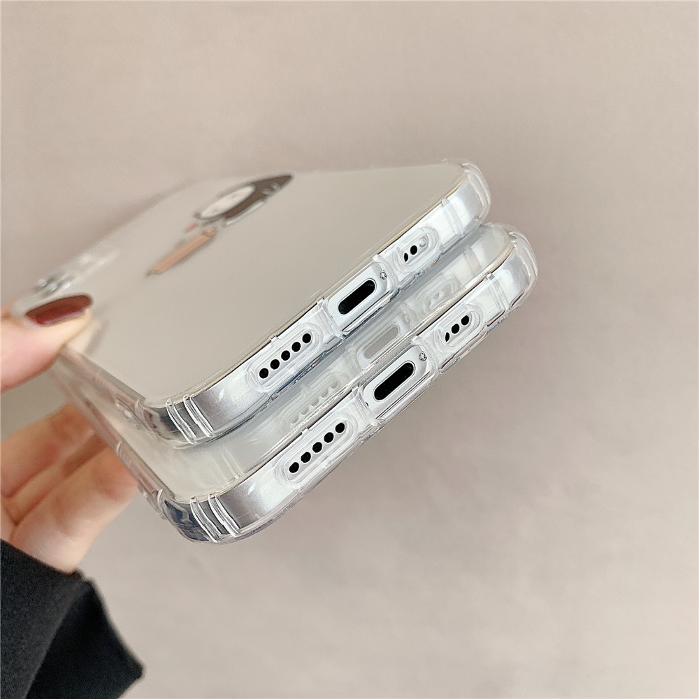 Ốp Điện Thoại Nén Khí Chống Sốc Màu Trong Suốt Cho iphone 14 12 11 13 pro max i14 XR 8Plus
