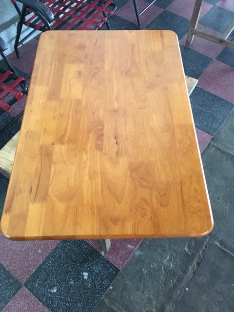 Bàn xếp gỗ học sinh chân tiện lớn 60 x 90 | BigBuy360 - bigbuy360.vn