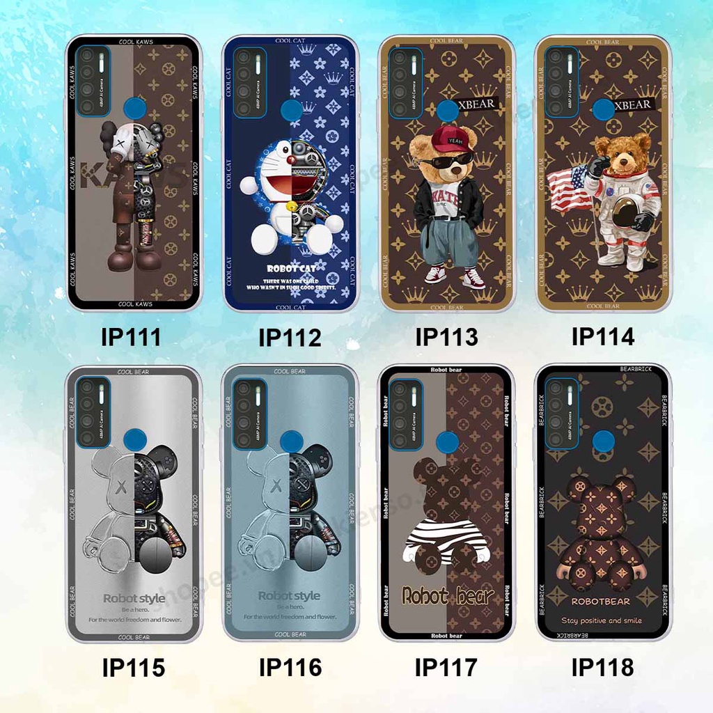 Ốp lưng điện thoại Vsmart Star 5 / Joy 4 / Live 4 in hình gấu bear, kaws, doremon thời trang, ốp lưng cao cấp chất lượng