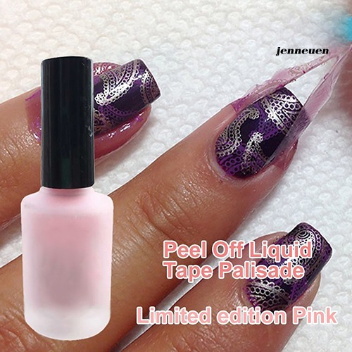 [Hàng mới về] Lọ dung dịch hỗ trợ sơn móng tay dạng lột chống lem 15ml