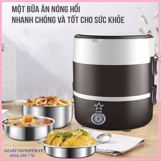Sale Nồi cơm giữ nhiệt 3 tầng 2 lít giá siêu rẻ