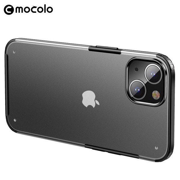 Ốp lưng Mocolo đen nhám chống ố viền dẻo cho ip 13 Pro Max/ 13 Pro/13 mini tại Nguyễn Gia Group Q5