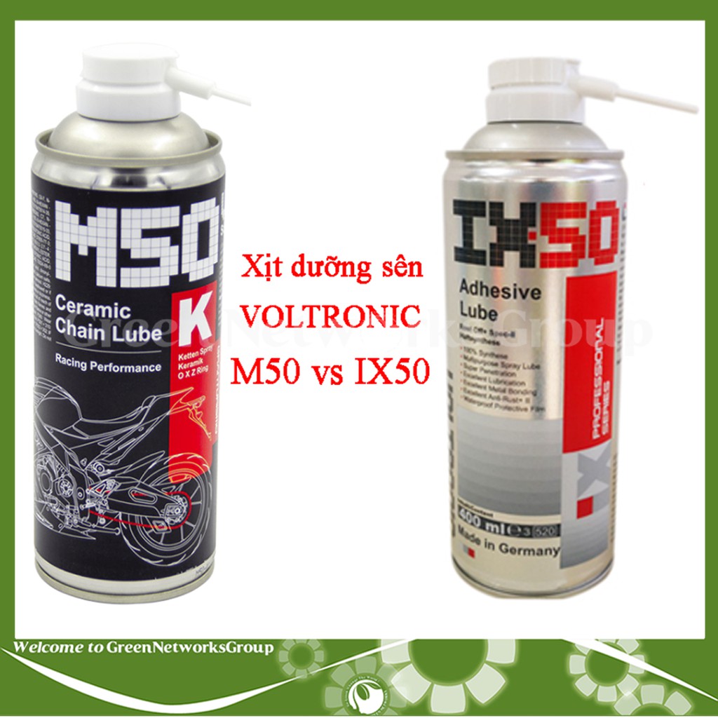 Xịt dưỡng sên IX50 - Xịt dưỡng sên M50 Voltronic Greennetworks