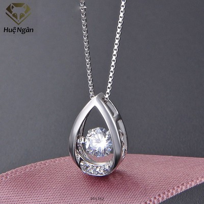 Dây chuyền bạc Huệ Ngân - Giọt sương long lanh PP1762