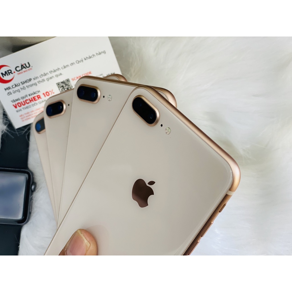 Điện thoại iPhone 8 Plus 64GB Quốc Tế  Zin 99% như Mới Ram 3Gb CPU A11 Tặng Phụ Kiện Ốp lưng Kính Cường Lực