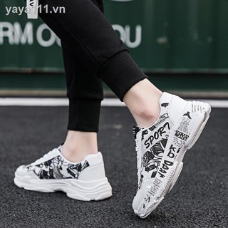 ◘Students in winter sports shoes han edition men's joker tide running shoes, leisure torre shoe man fall