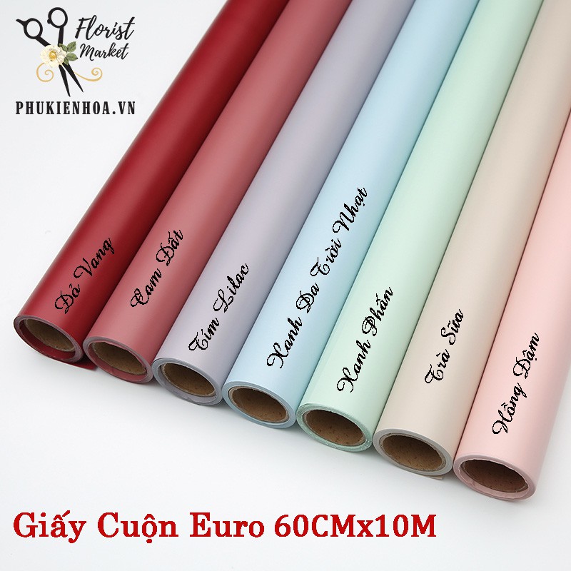 Giấy Gói Hoa - Giấy Cuộn Euro 60cmx10m