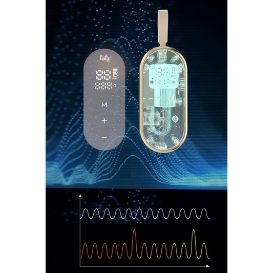 Máy hút sữa điện đôi Resonance 5 Fatz Baby FB1180VGN