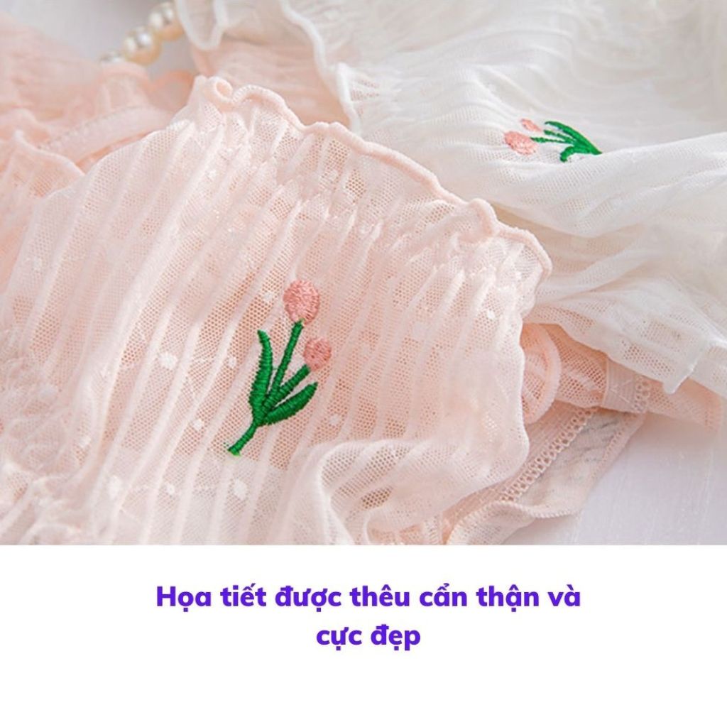 Quần lót nữ ren xuyên thấu thoáng mát sexy gợi cảm, Quần chíp nữ họa tiết thêu cực đẹp JOCOSI L2835