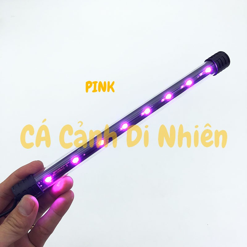 Đèn LED T4-30LED nhiều màu cho hồ cá size 30 - 40 cm