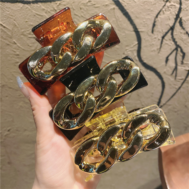 Kẹp Tóc Kim Loại Phong Cách Hàn Quốc 2021 Cho Nữ