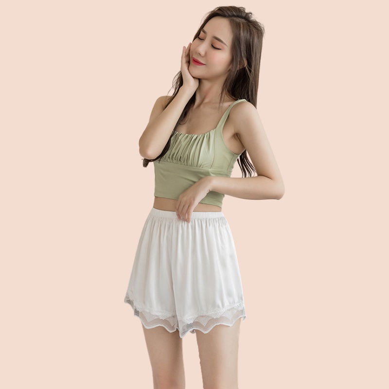 Quần mặc trong váy Eva Bra viền ren cao cấp xinh xắn co dãn 4 chiều GBV3