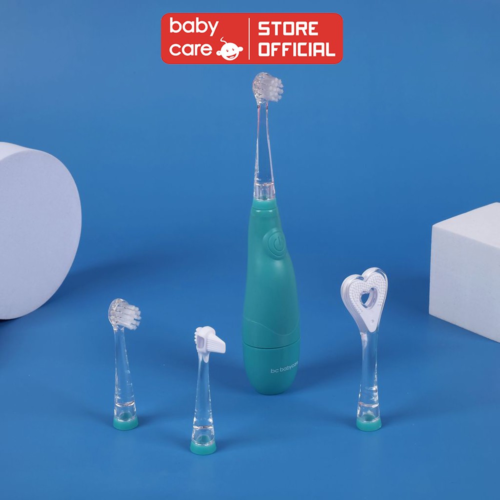 Bàn chải đánh răng chạy pin 3in1 BC BABYCARE cho bé - BC6120