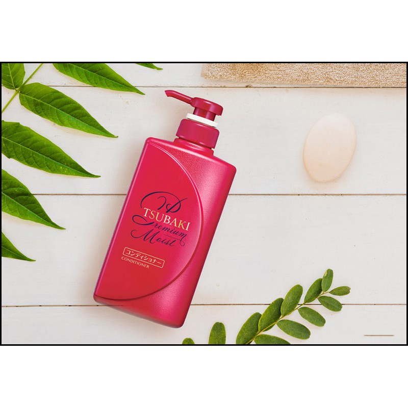 Tsubaki Dầu Gội Dưỡng Tóc Bóng Mượt 490Ml ( màu đỏ )