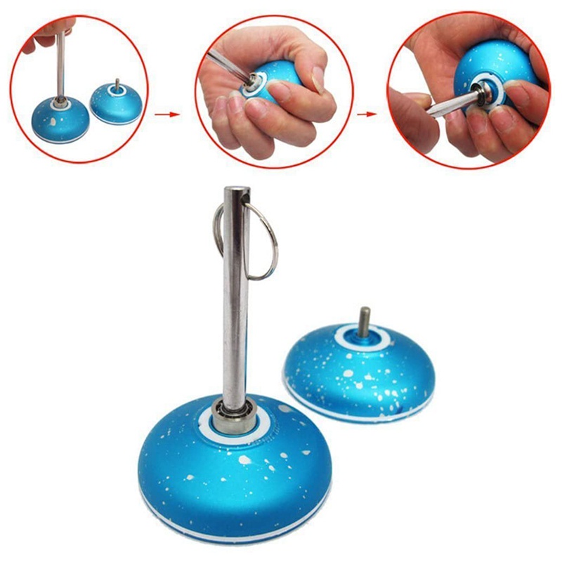 Bộ dụng cụ tháo vòng bi dây yoyo gồm vòng bi KK không phản hồi kèm trục thép không gỉ