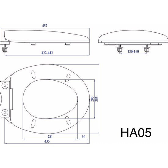 Nắp bồn cầu đóng êm tự động nhựa trắng (hàng loại 1), Phù hợp mọi loại bồn cầu (Bảo hành 12 tháng)