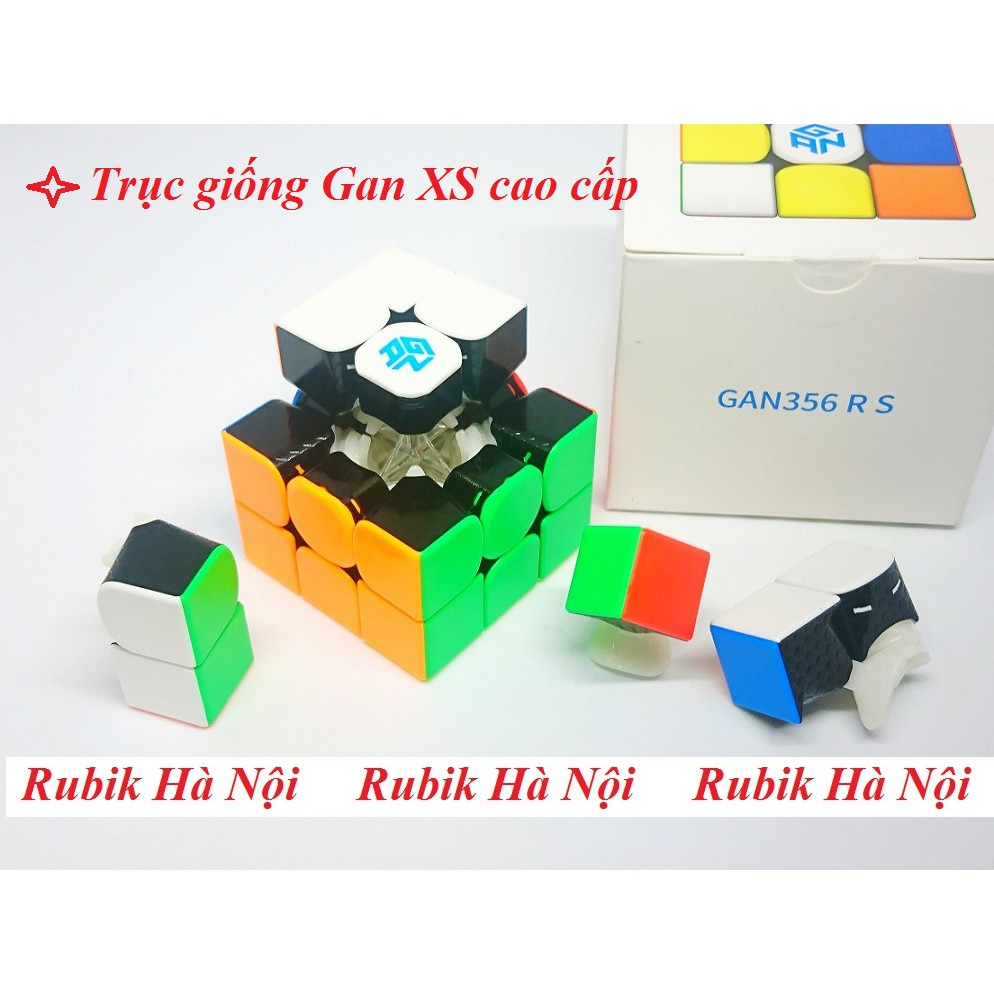 Rubik 3x3. Gan 356 RS 2020 Cao Cấp Stickerless/Có Nam Châm