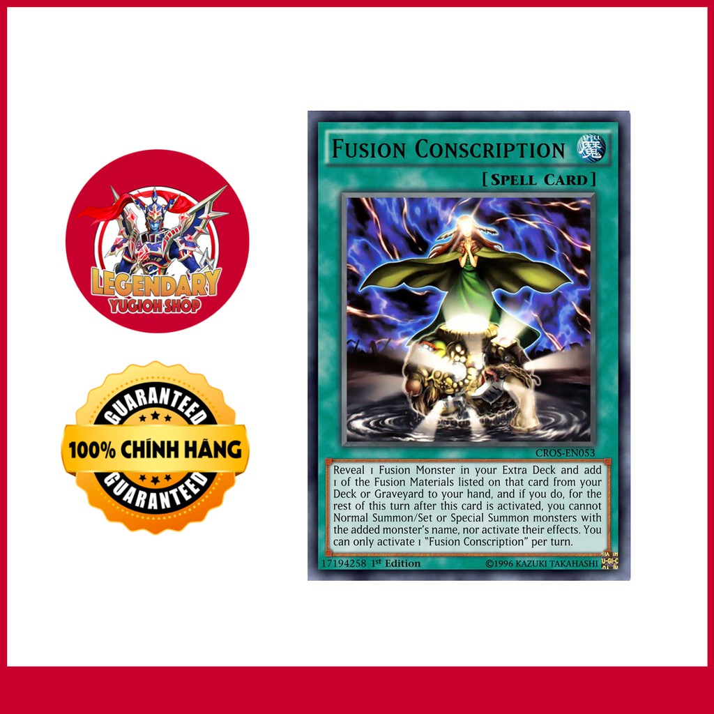 [EN][Thẻ Bài Yugioh Chính Hãng] Fusion Conscription