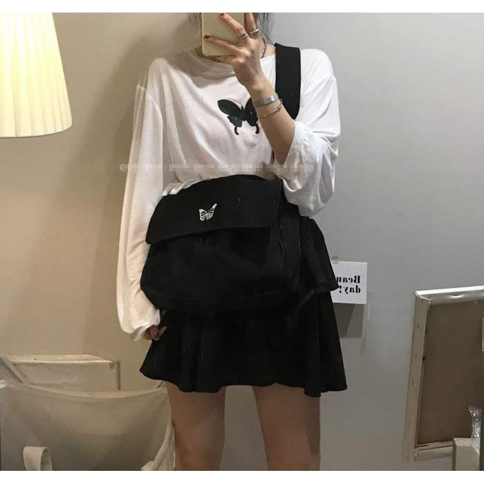 Túi Tote ButterFly 🦋 Túi Vải Họa Tiết Bướm Unisex 2 Màu 🦋