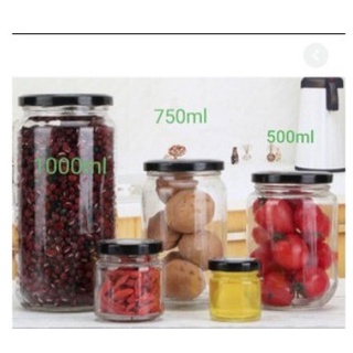 Hũ thủy tinh 1000ml nắp thiết