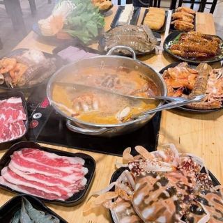 NỒI LẨU HOTPOT CHIA 2 NGĂN 32cm