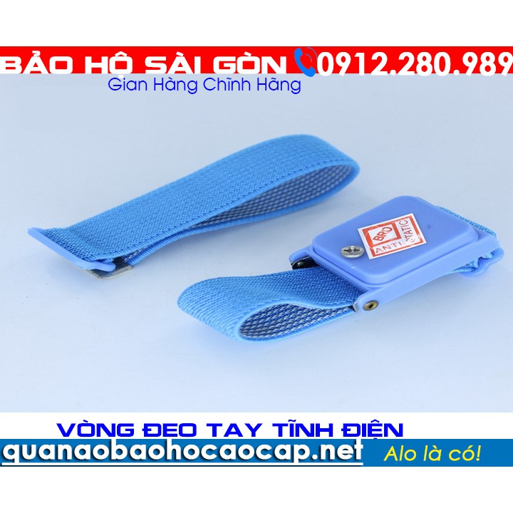 Combo 5 Vòng đeo tay chống tĩnh điện Leko - Màu xanh