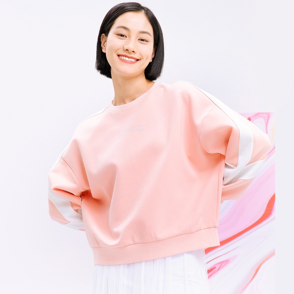 Áo nỉ nữ Xtep, năng động thời trang, sweater chất lượng mềm mại, thoáng mát 879328920094