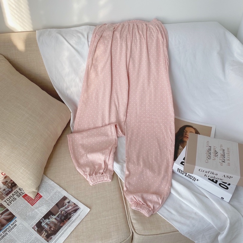 Quần joggers nhiều hình xinh - chất thun