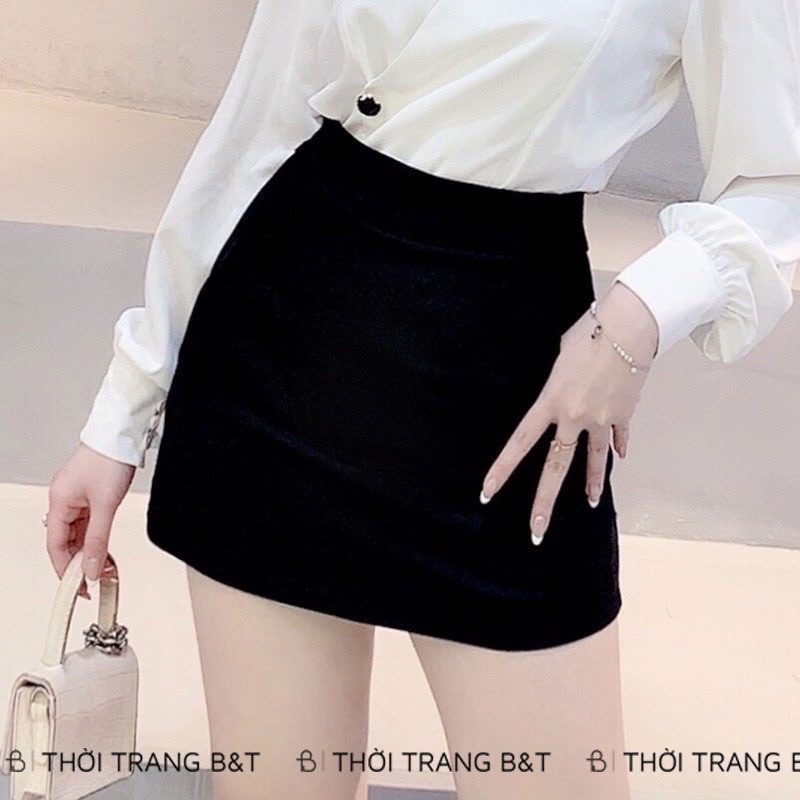 CHÂN VÁY CHỮ A CÓ QUẦN TRONG