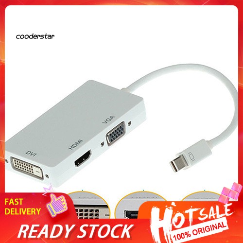 Cáp Chuyển Đổi Wdp Mini Displayport Dp Sang Vga Hdmi Dvi Cho Apple-E Macbook