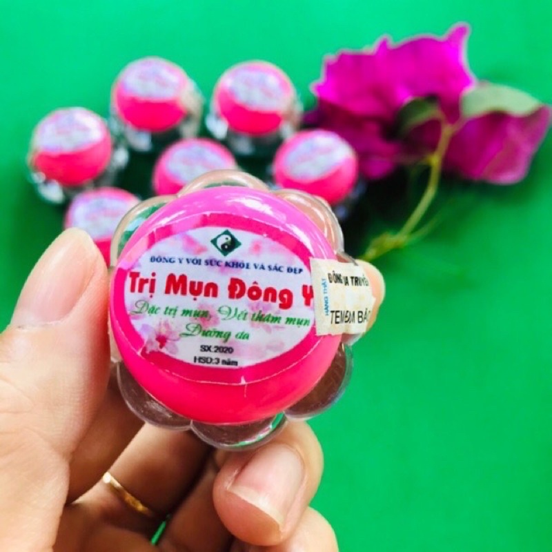 Kem Mụn Đông Y Hoa Đào - Mờ Thâm , Sạch Nám,Trắng Da-Chính hãng 100