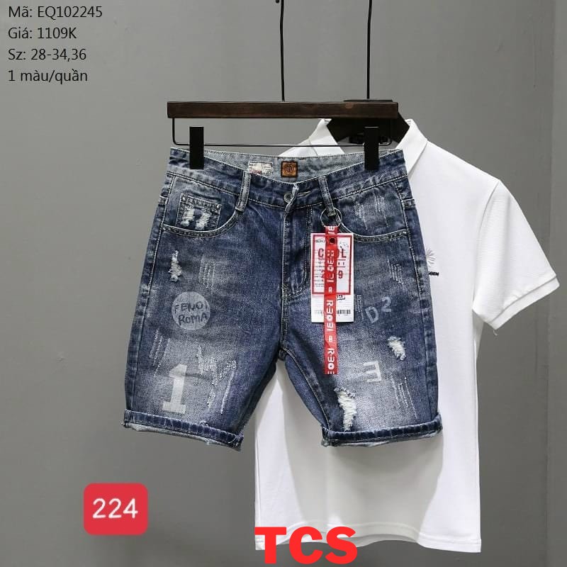Quần short jean cao cấp nhiều mẫu phong cách mới TCS | BigBuy360 - bigbuy360.vn