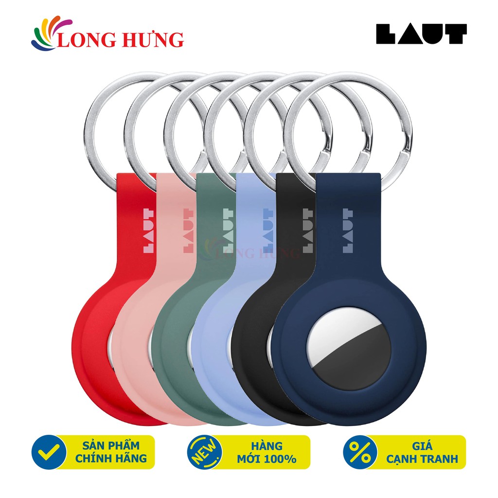 Bao da Laut Huex Tag AirTag L_AT_HT - Hàng chính hãng - Nhỏ gọn tiện lợi, chất liệu da cao cấp, bảo vệ AirTag toàn diện