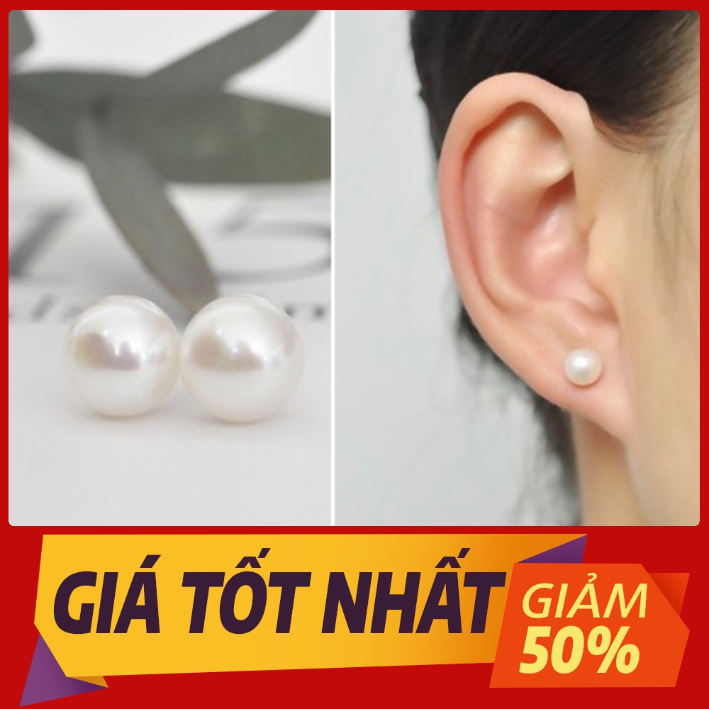 Hoa Tai Nhân Tạo Tròn/Khung Trái Tim Thời Trang đẹp