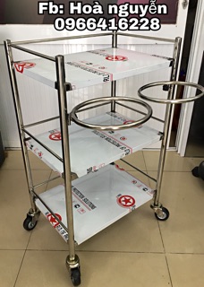 Kệ Inox 3 tầng