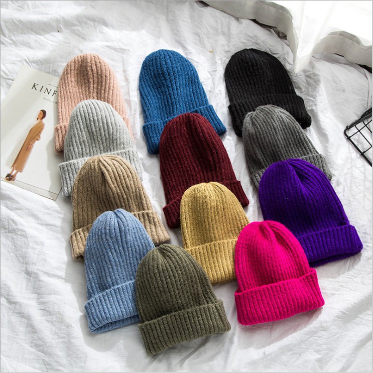 SUXI Mũ len beanie kiểu dáng thời trang dành cho nam