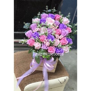 Lẵng hoa sáp khai trương, sinh nhật