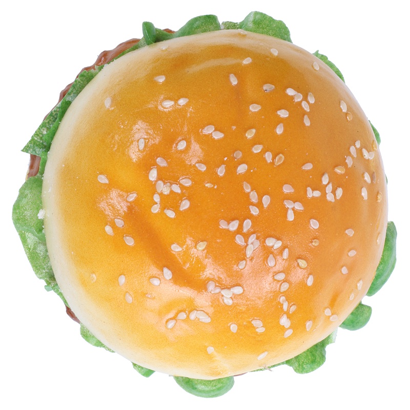 1 Đồ Chơi Mô Phỏng Hình Bánh hamburger Sống Động Như Thật Làm Đạo Cụ Chụp Ảnh/Trang Trí Nhà Cửa Cho Bé