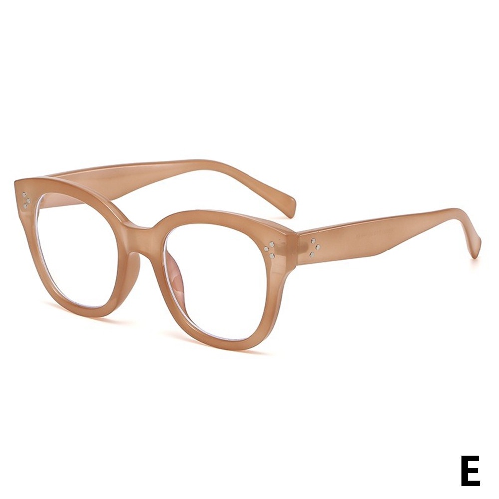 Kính Mát Gọng Nhựa PC Trong Suốt Bảo Vệ Mắt Chống Tia Uv Phong Cách retro