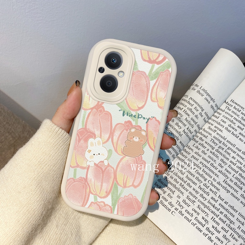 Ốp Điện Thoại Mềm Họa Tiết Tranh Sơn Dầu Chống Rơi Cho OPPO Reno8 Z 5G