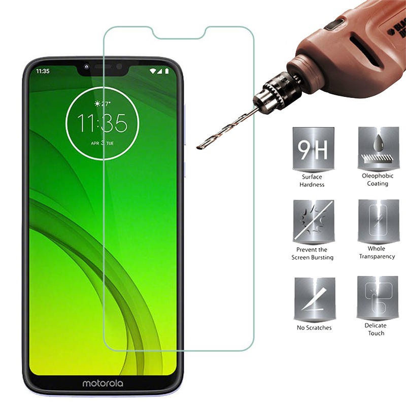 Kính cường lực bảo vệ màn hình cho Motorola Moto E20 E20S E30 E40 G60 G50 G30 Edge 20 Pro Lite E7 X Z Force Z2 Z3 Z C G G2 G3 G4 G5 G6 G5S G7 One P30 G9 Power Play Plus