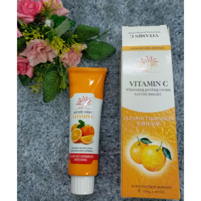 Tẩy da chết vitamin c