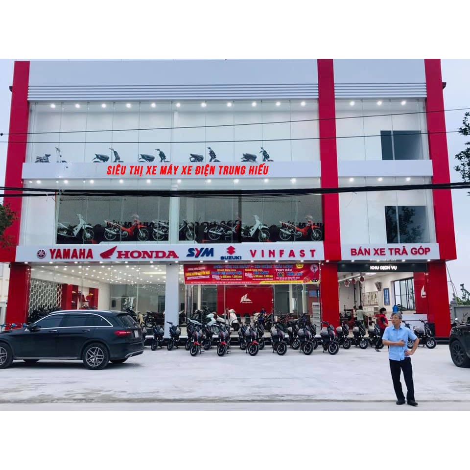 Ốp trang trí cacbon Air blade 2019