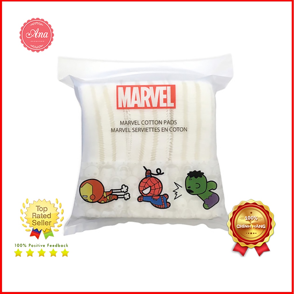 Bông tẩy trang Miniso MARVEL 180 Nhật Bản