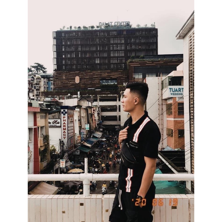 Áo polo ngắn tay chính hãng Mikenco STRIPE unisex