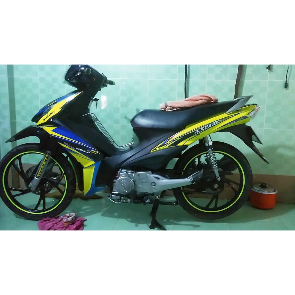 Tem Rời Suzuki Axelo 125 Vàng Xanh Gp