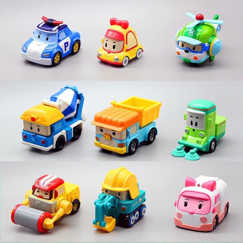 ĐỘI BAY SIÊU ĐẲNG 1 XE ROBOCAR POLI BÁNH TRỚN CHO BÉ