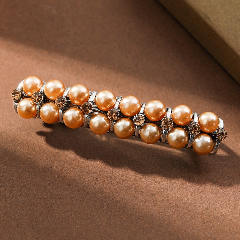 Kẹp Tóc Đính Ngọc Trai Xinh Xắn Thời Trang Mùa Xuân